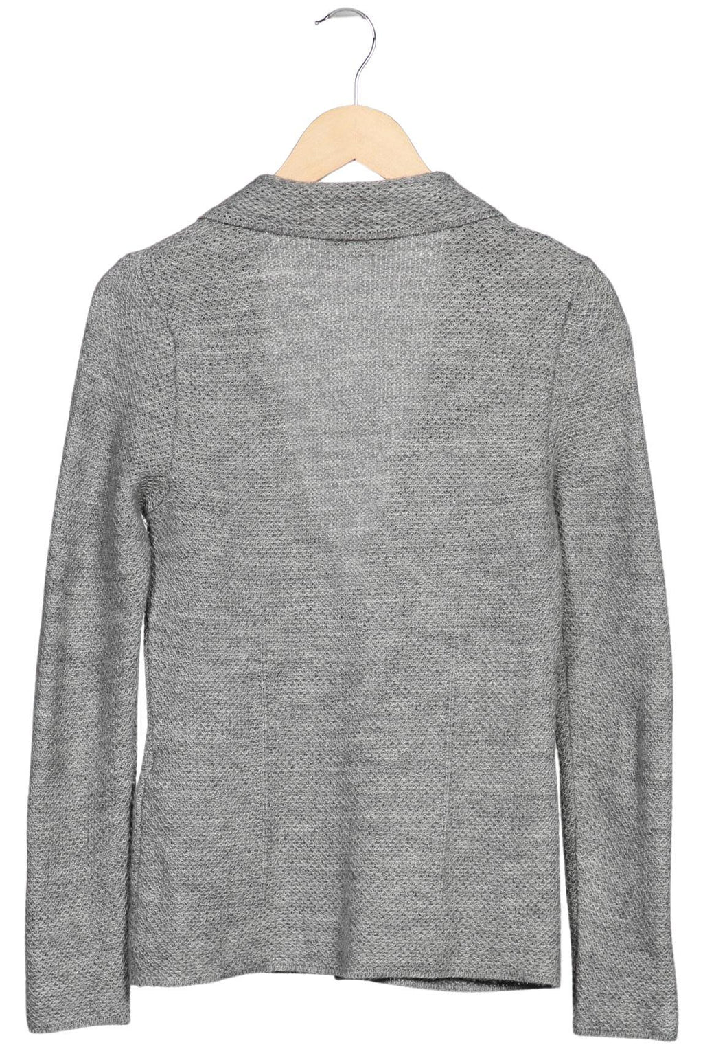 Comma Damen Strickjacke Grau Gr. EU 34 5