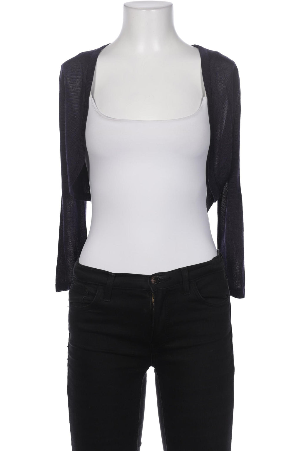 Comma Knit Cardigan Navy 36 4