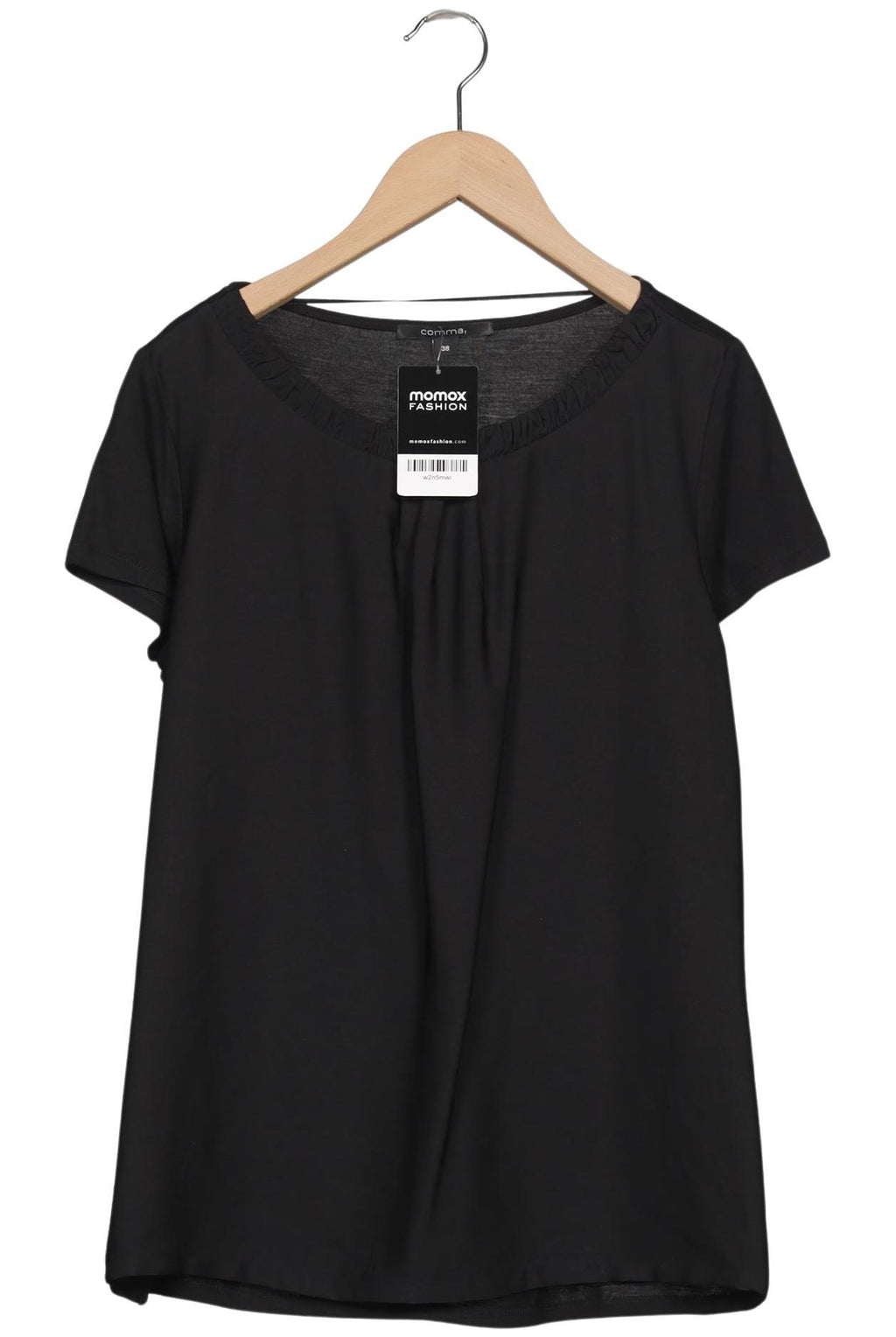Comma Women's T-Shirt Black EU 38 5