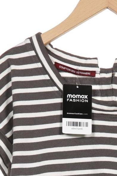Comptoir des Cotonniers Damen T-Shirt Grau L Baumwolle 6