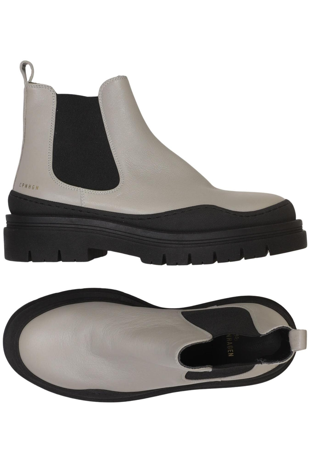 Copenhagen Studios Damen Stiefelette Grau EU 37 Leder 4