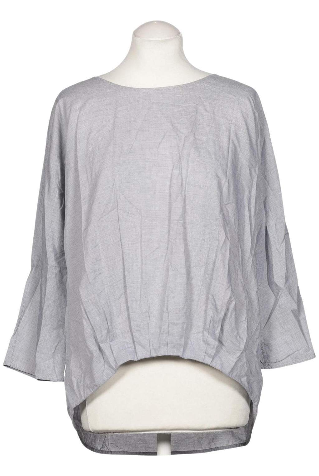 COS Women Blouse Gray EU 38 Cotton 10