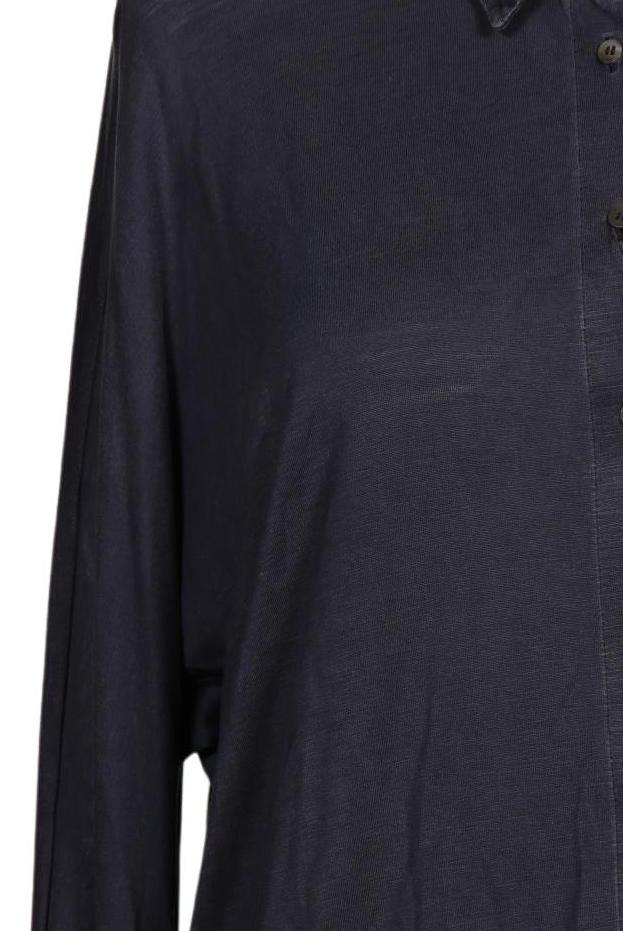 COS Women's Blouse Navy Blue Size L Lyocell 6