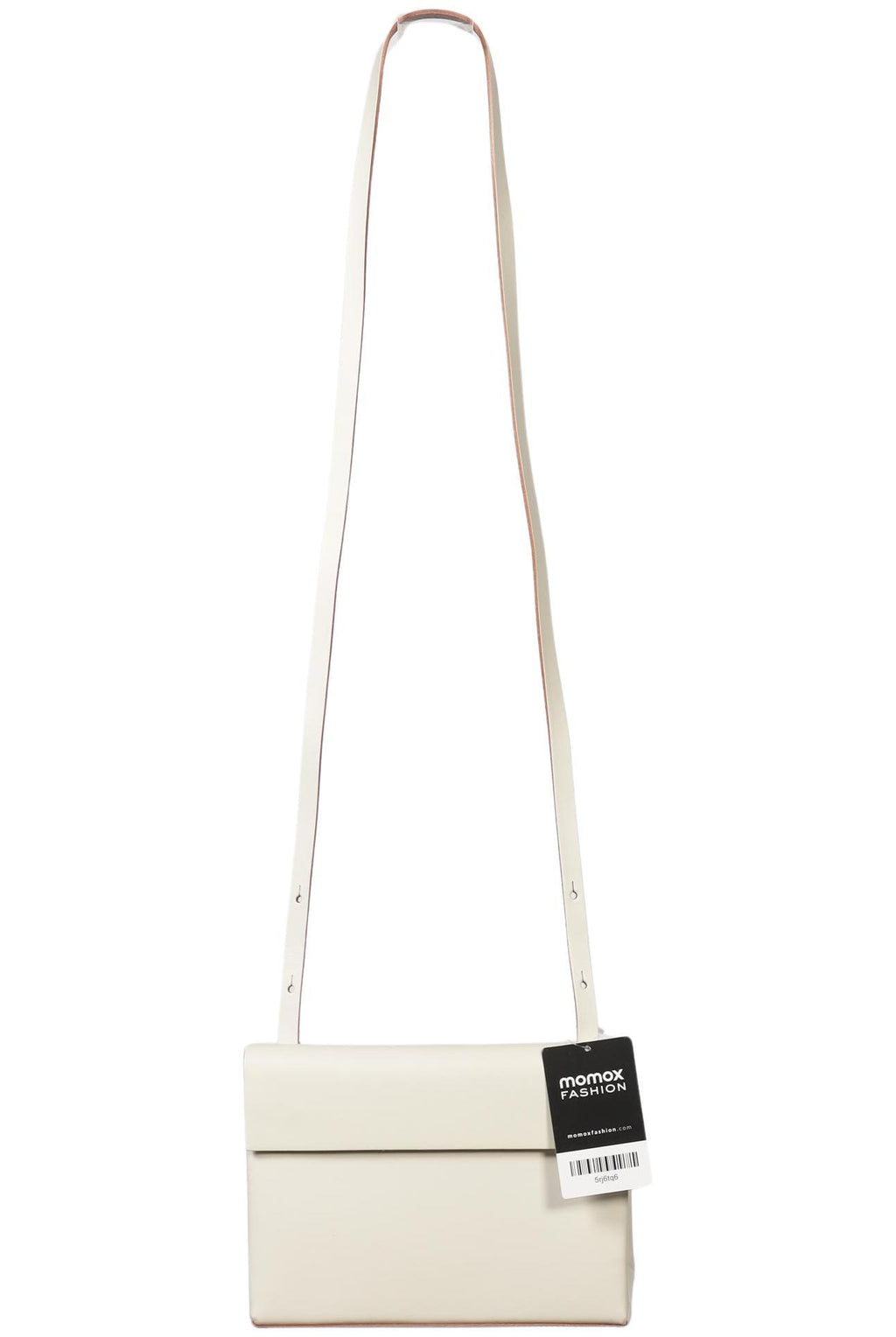 COS Small Leather Handbag Cream White 2