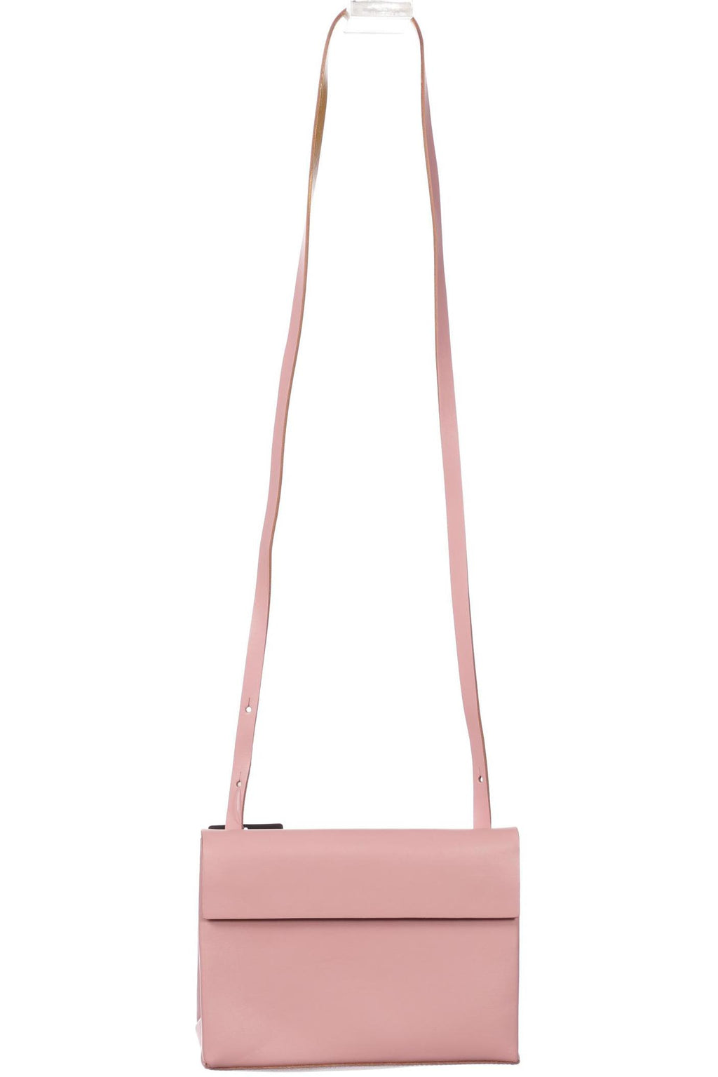 COS Damen kleine Ledertasche Pink 5
