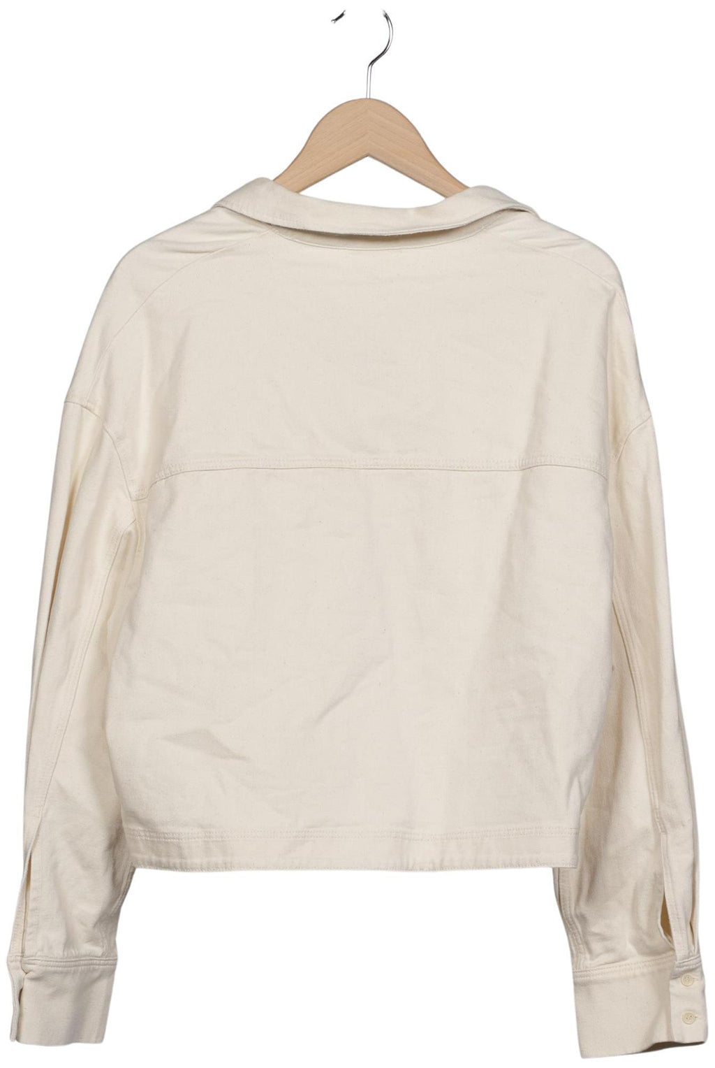 COS Women Jacket Cream White EU 40 Cotton Elasthan Second Hand 3