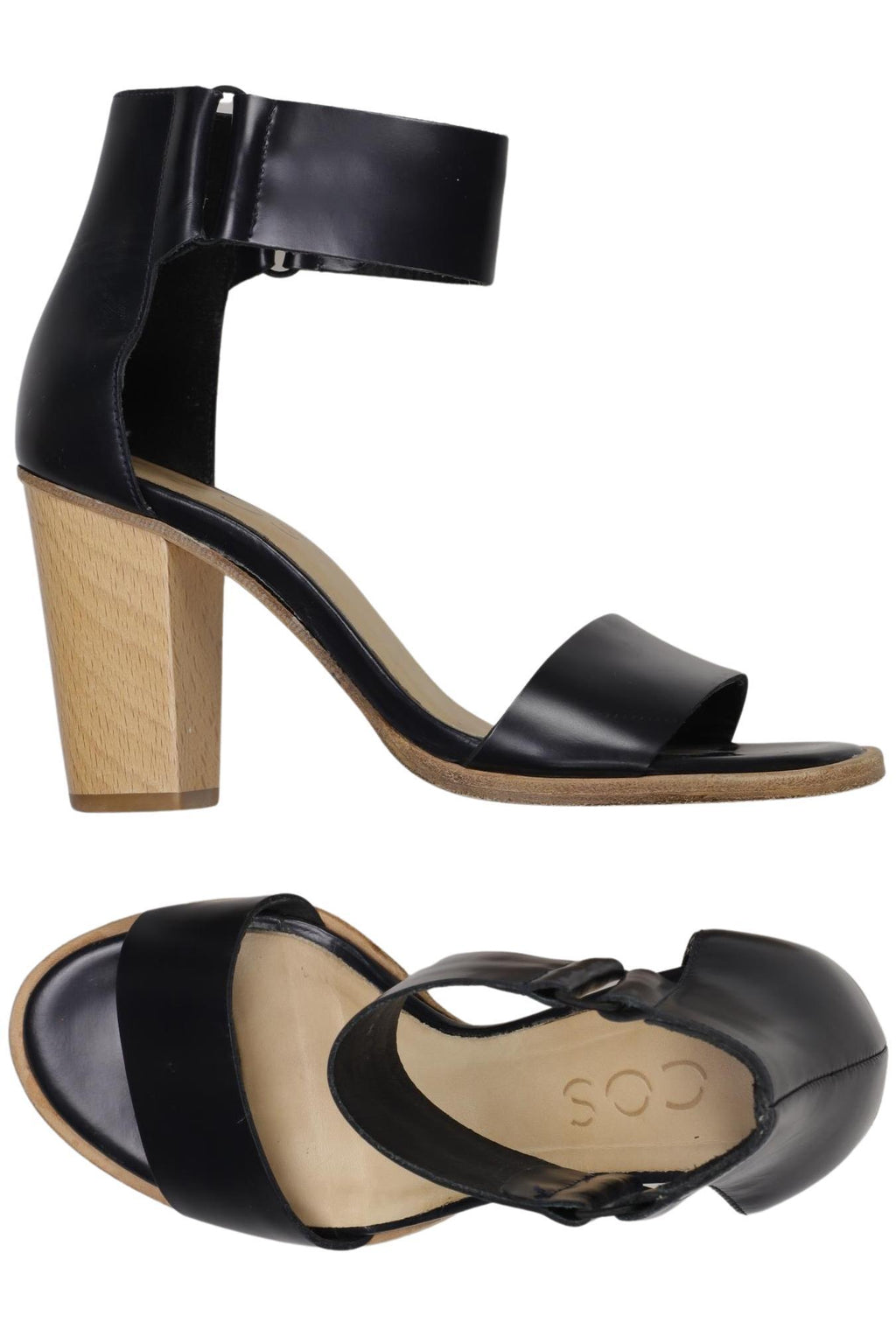 COS Women Sandals Black EU 36 5