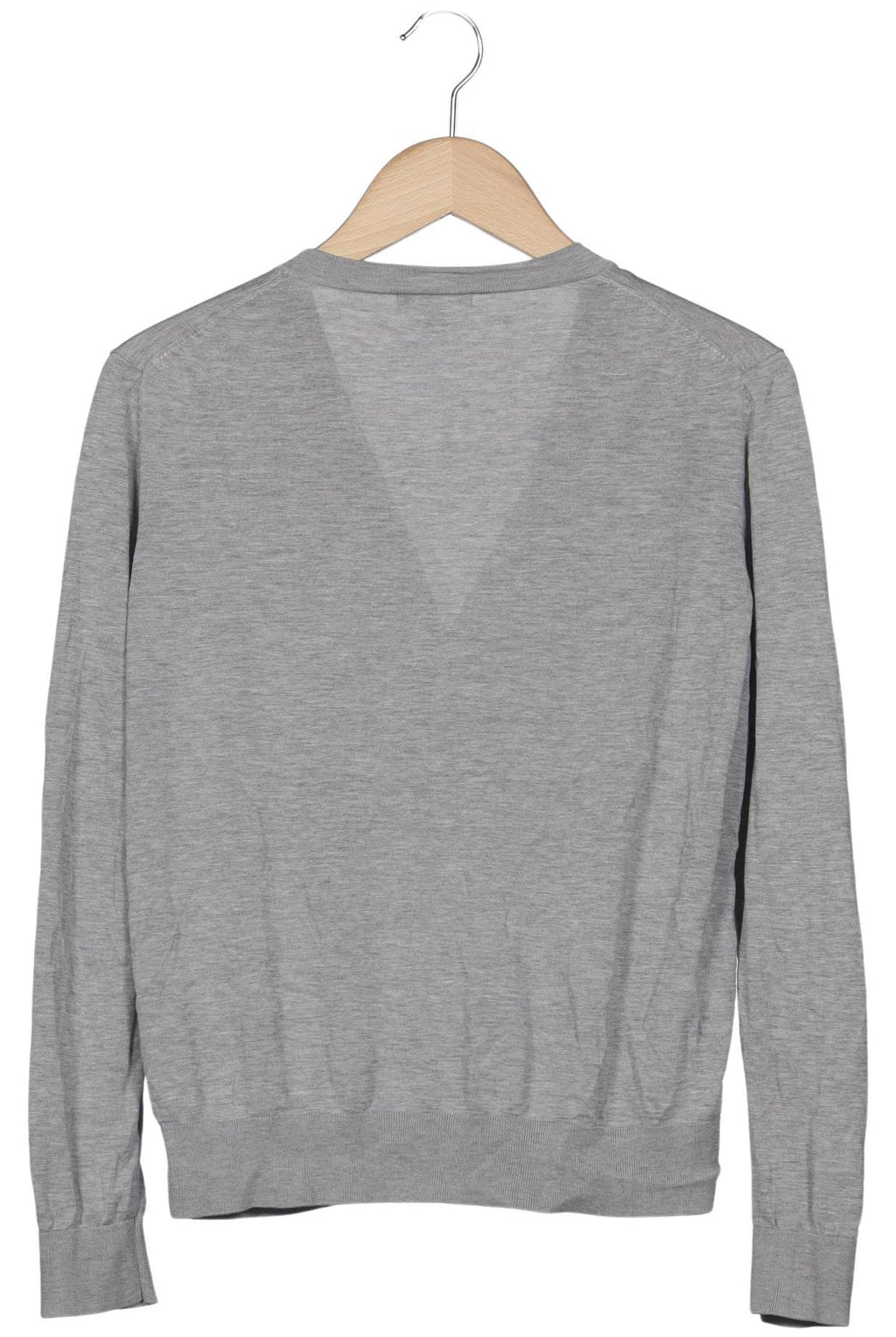COS Knit Cardigan Gray M Cotton Silk 3