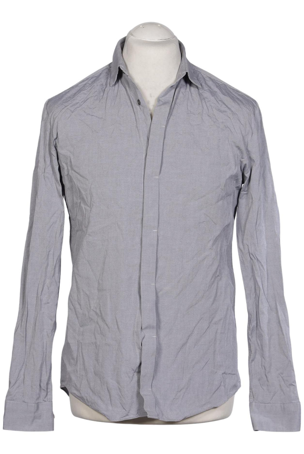 COS Mens Shirt Gray 39 Cotton 5