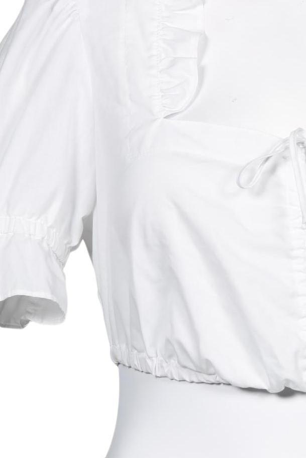 Country Line Women's Blouse White Size M 4