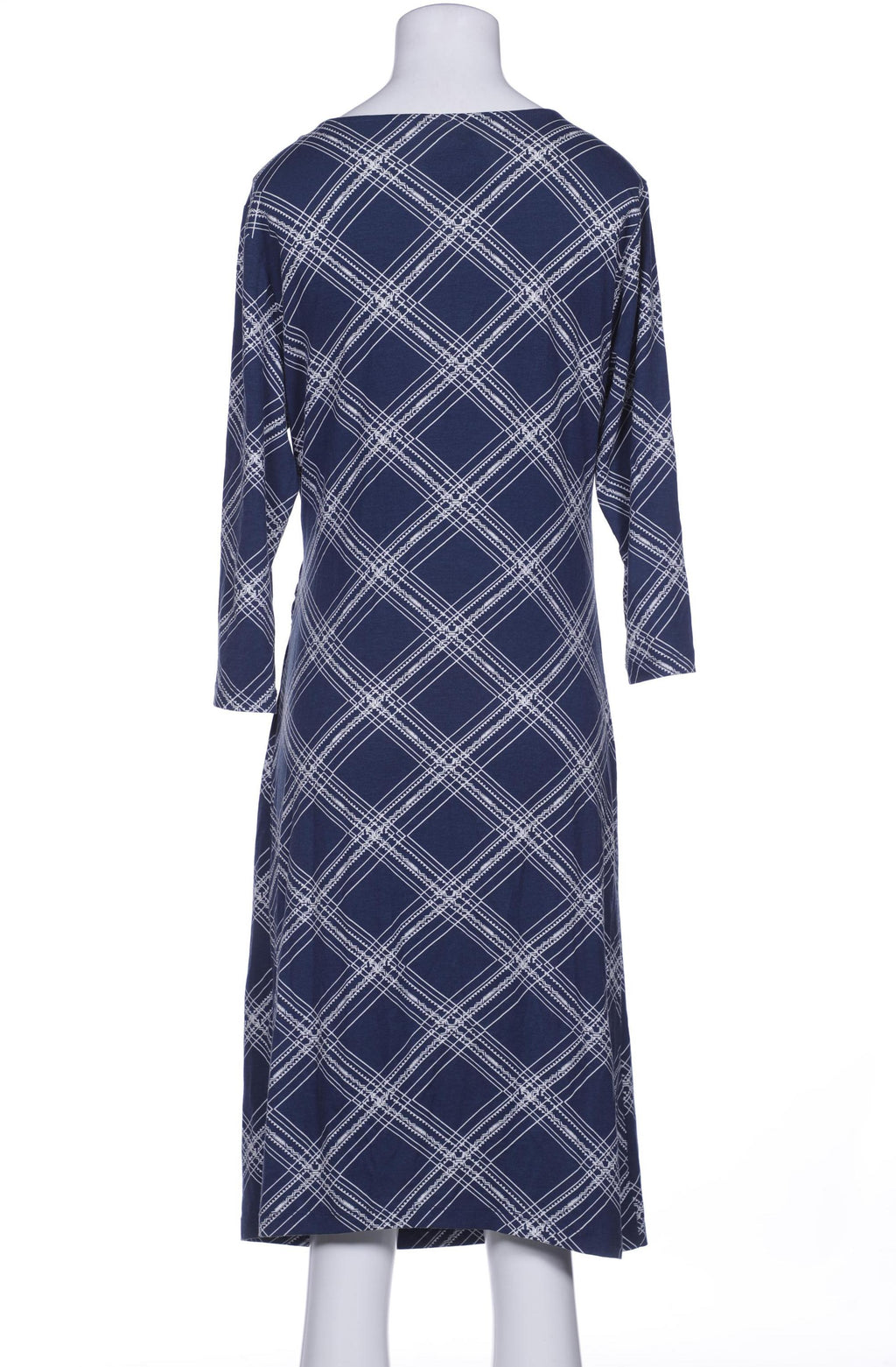 Cream Women's Dress Navy Blue Size S 8