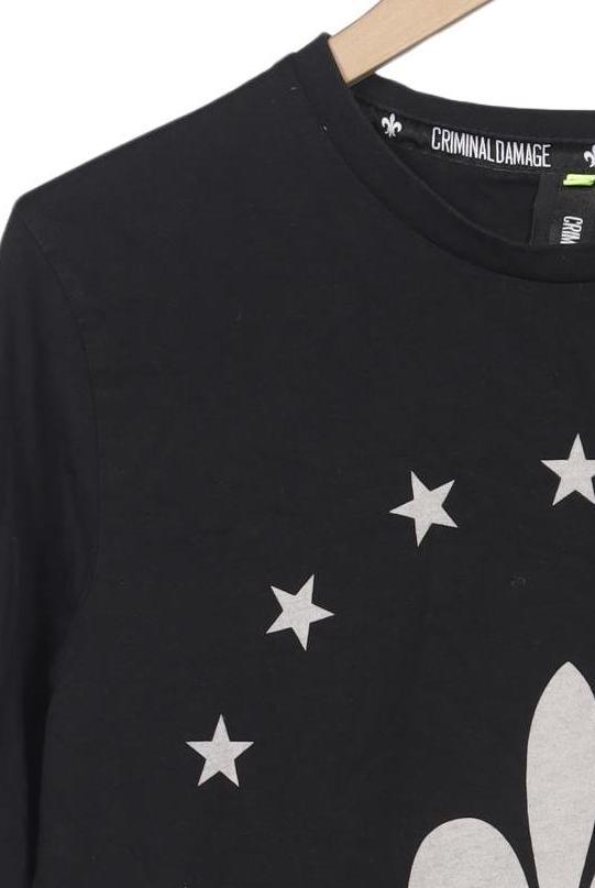 Criminal Damage Men Long Sleeve Shirt Black/M 3