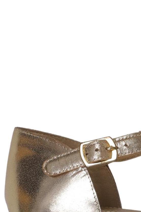 Cyrillus Damen Sandals Gold EU 37 Leather 3