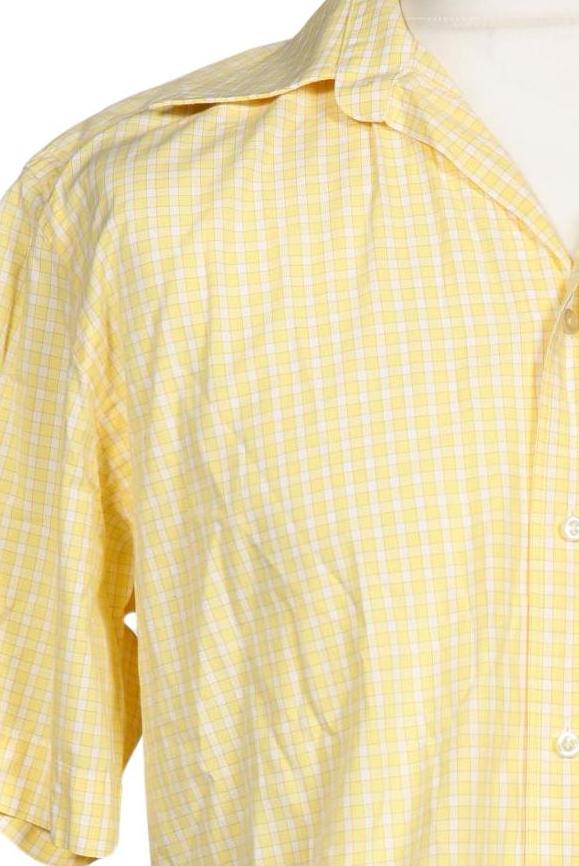 Daniel Hechter Men Shirt Yellow 39 Cotton 6
