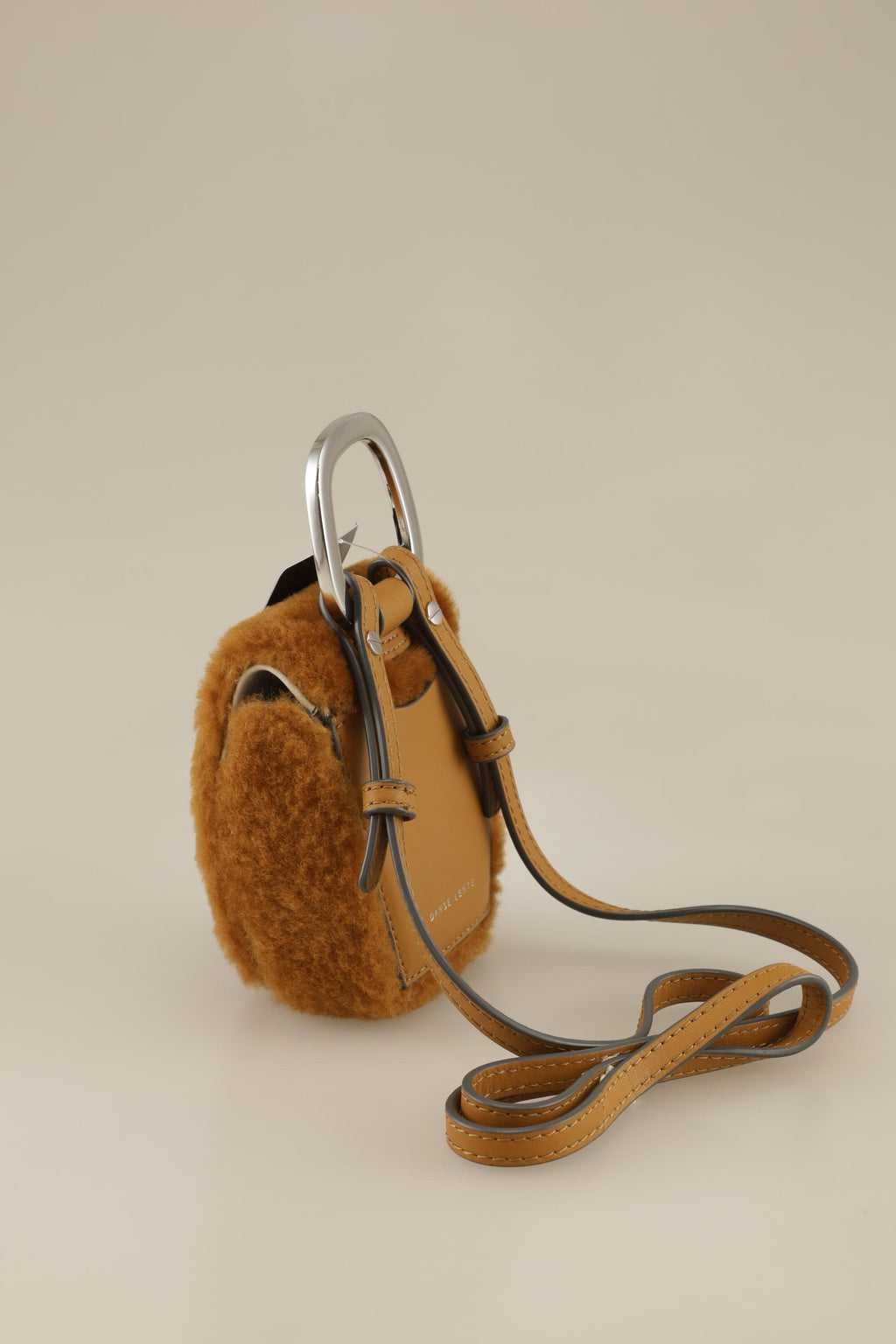 Danse Lente Kleine Ledertasche Braun 3