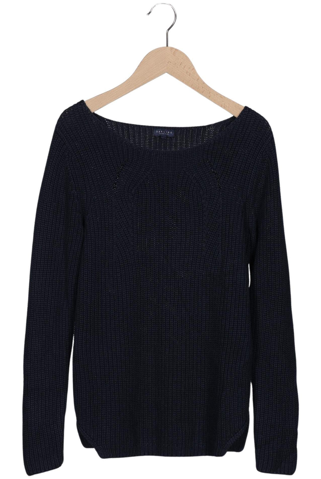 darling harbour Women's Sweater Navy Size M 2
