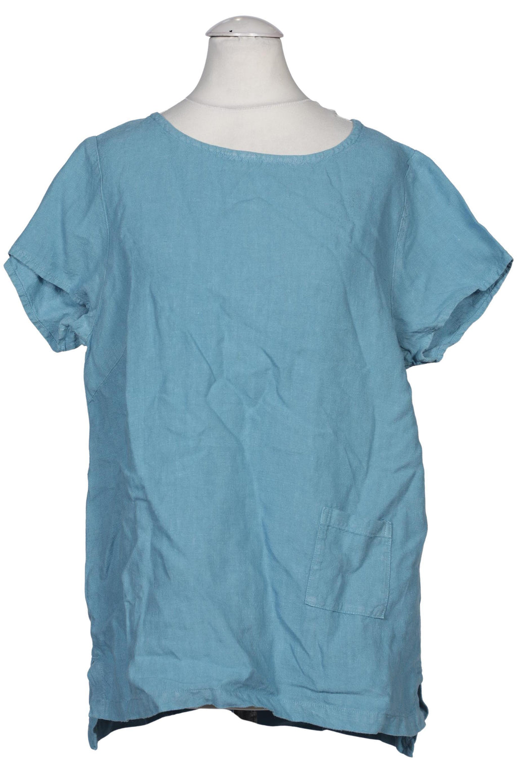 Deerberg Women's Blouse Light Blue Size S Linen 9