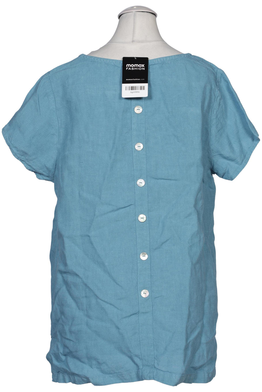 Deerberg Women's Blouse Light Blue Size S Linen 10