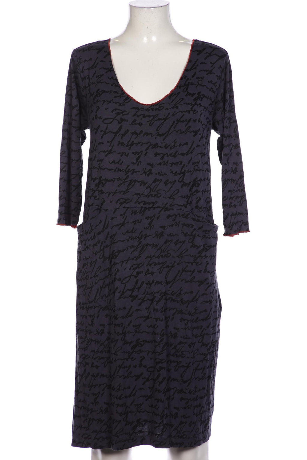 Deerberg Damen Kleid Marineblau M 7