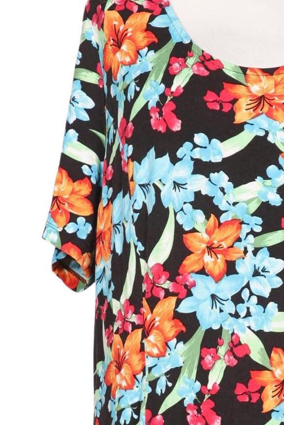 Deerberg Damen Kleid Mehrfarbig XXL 5