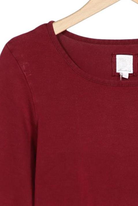 Deerberg Women Long Sleeve Shirt Red Size S 3