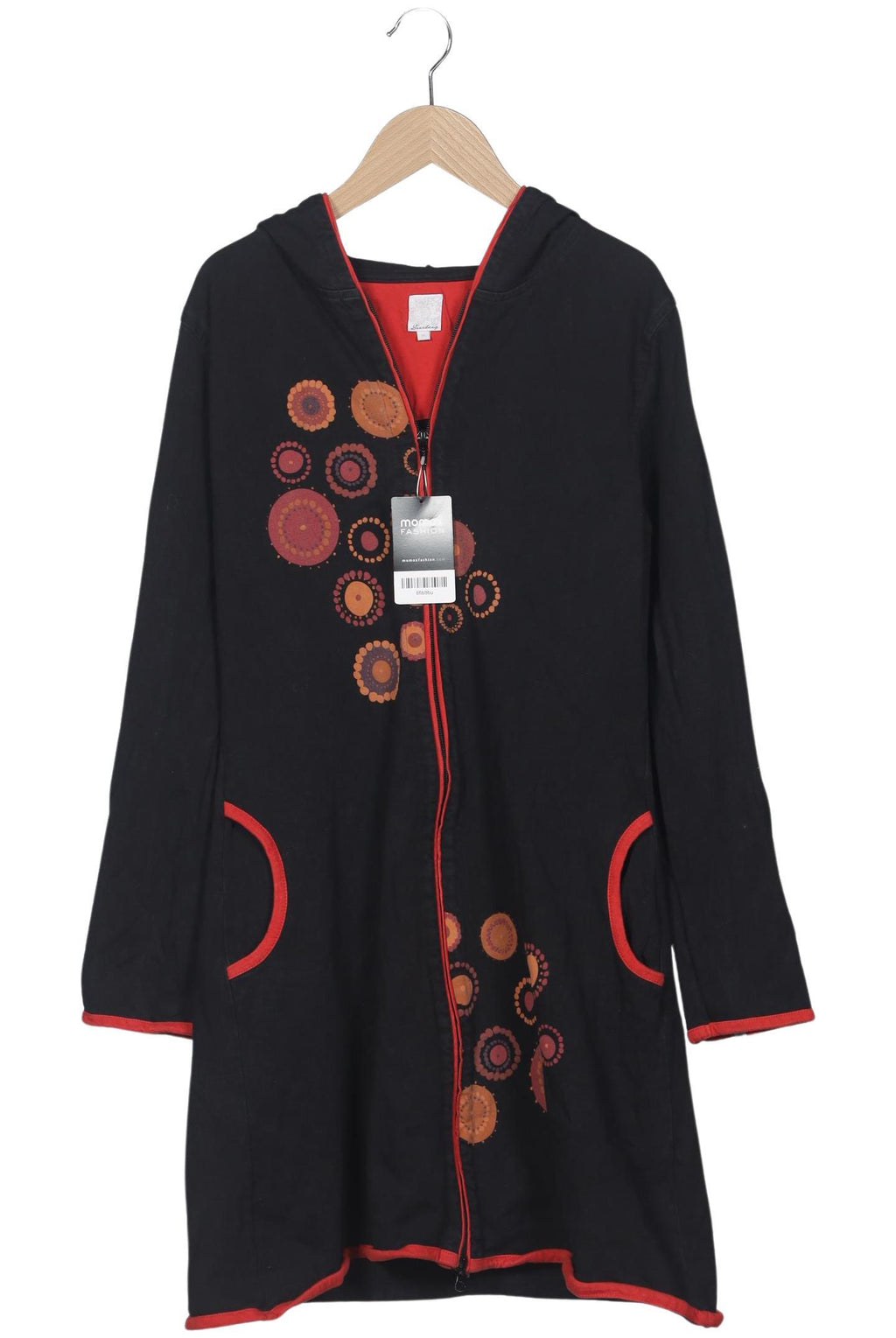Deerberg Coat Women's Black M Cotton 2