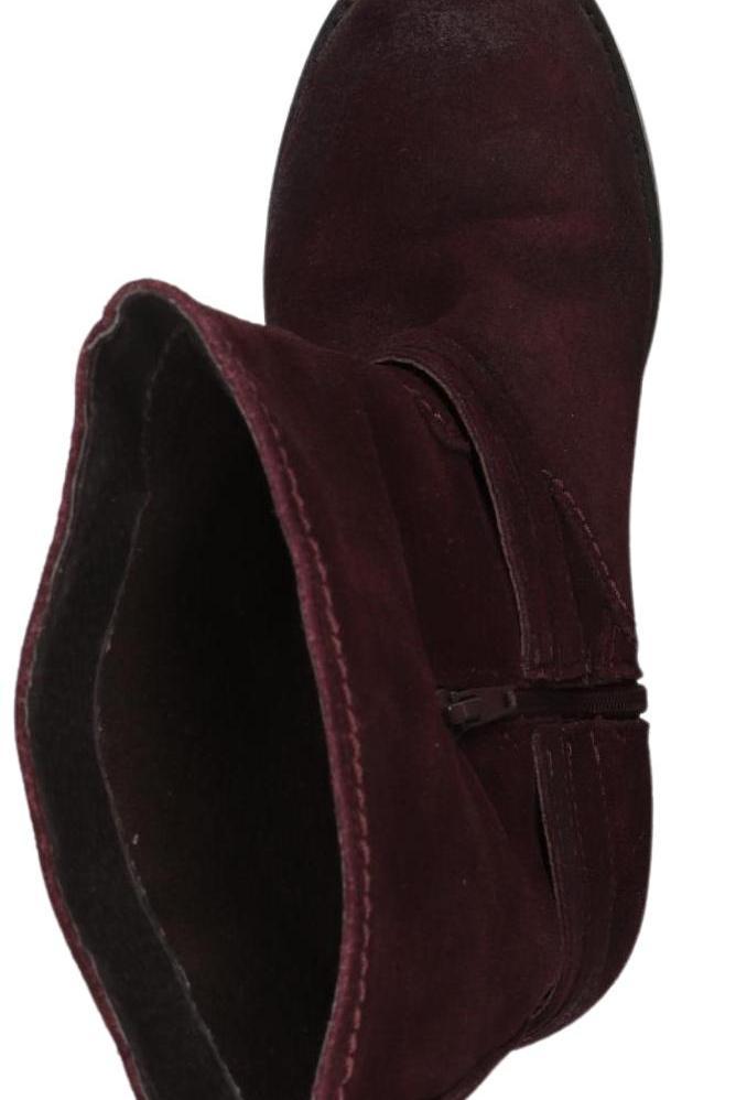 Deerberg Damen Stiefel Bordeaux EU 37 Leder 3