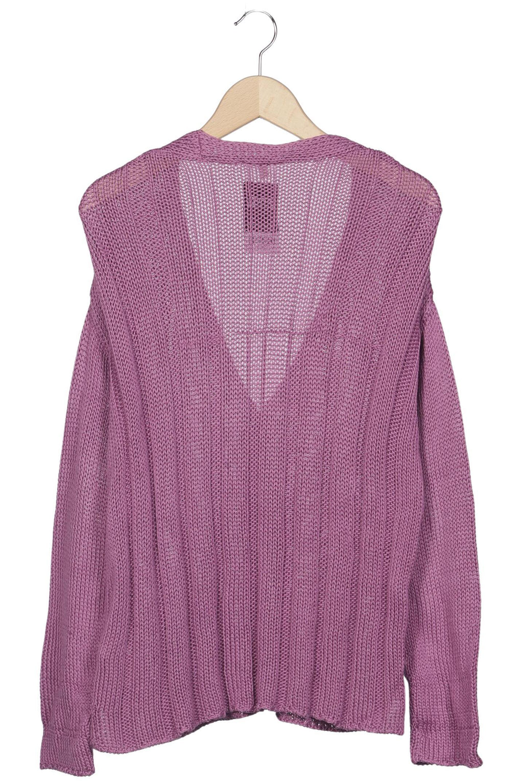 Deerberg Knit Cardigan Purple M Cotton 9