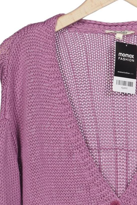 Deerberg Knit Cardigan Purple M Cotton 10