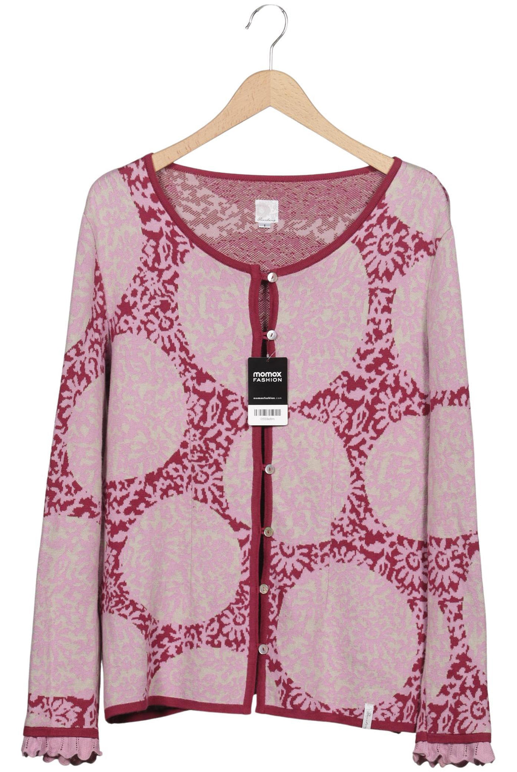 Deerberg Knit Cardigan Pink Size L 10
