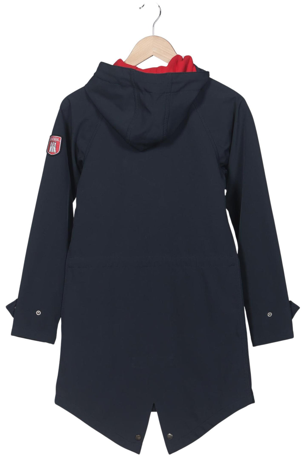 Derbe Women Coat Navy Blue EU 34 Synthetic 8