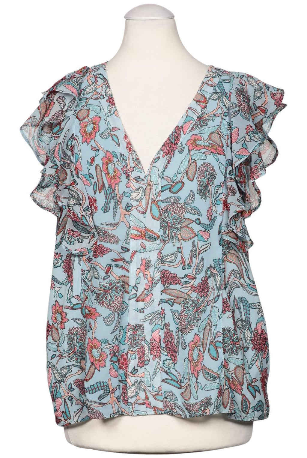 Desigual Damen Bluse Hellblau M 3