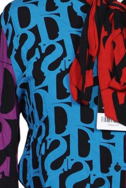 Desigual Women's Blouse Neon Viscose Size M 5