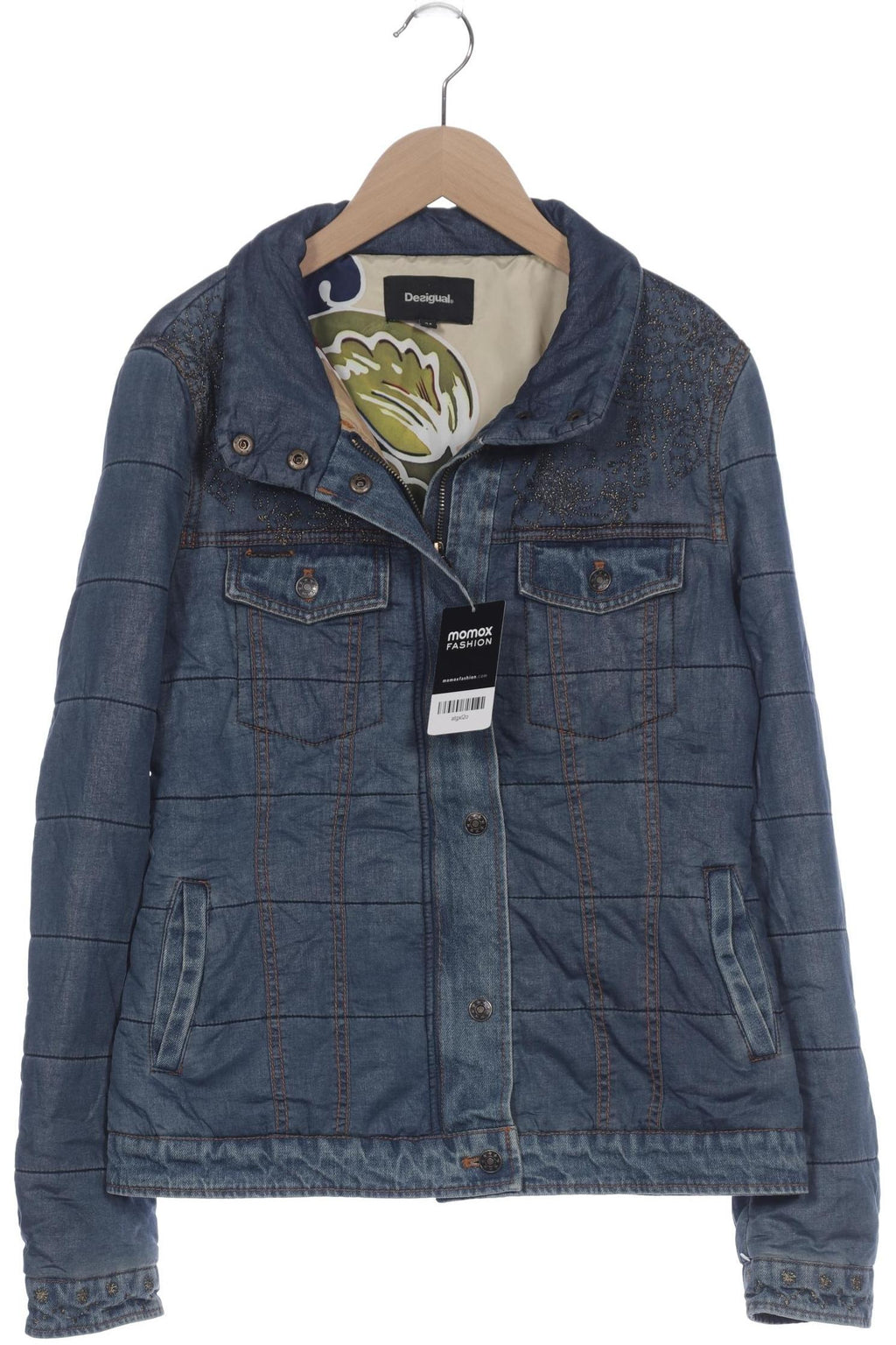 Desigual Women's Jacket Navy EU 36 4