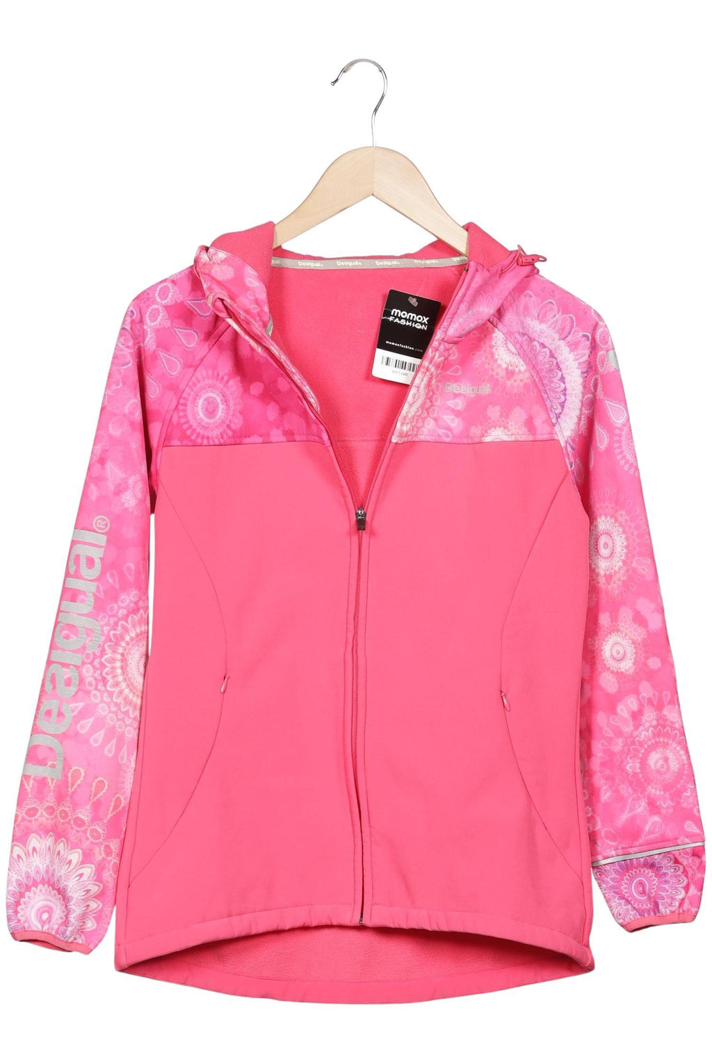 Desigual Women Jacket Pink Size S 2