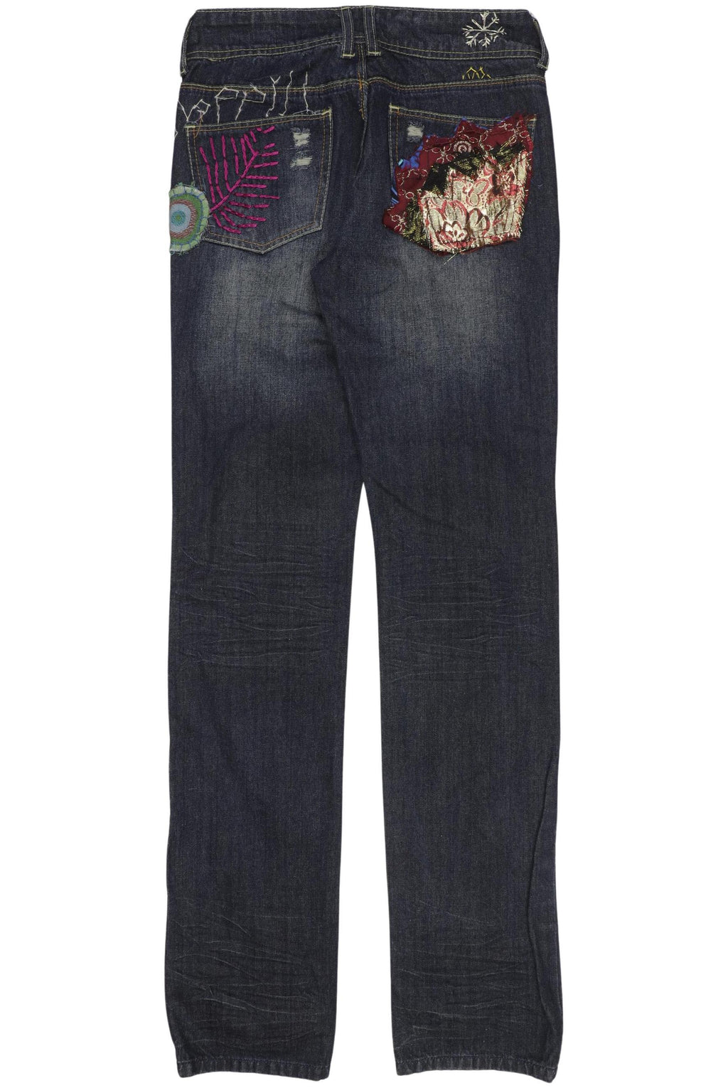 Desigual Damen Jeans Navy EU 34 Cotton 3