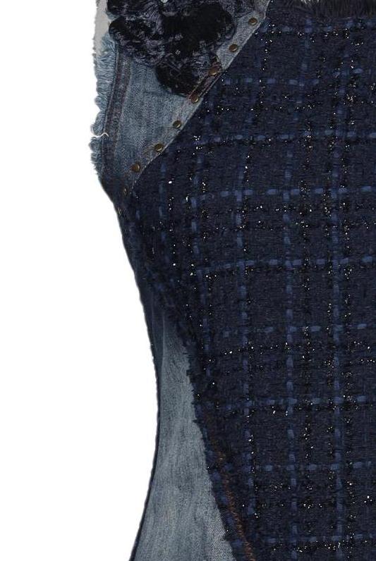Desigual Dress Navy EU 44 4