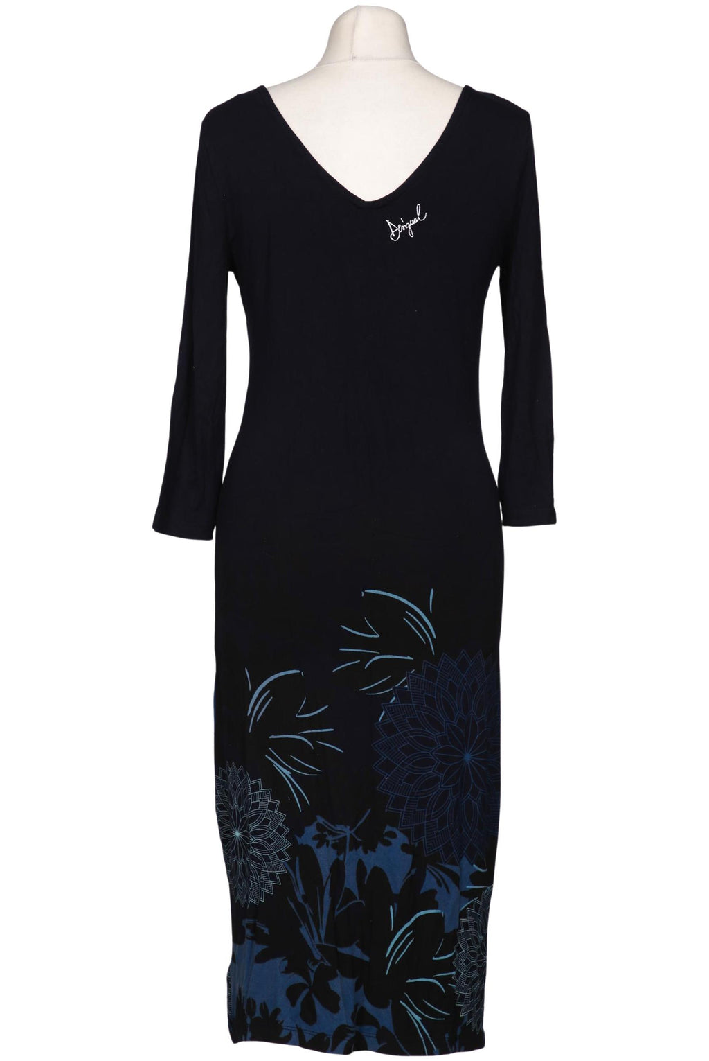 Desigual Women Dress Navy Blue M 4