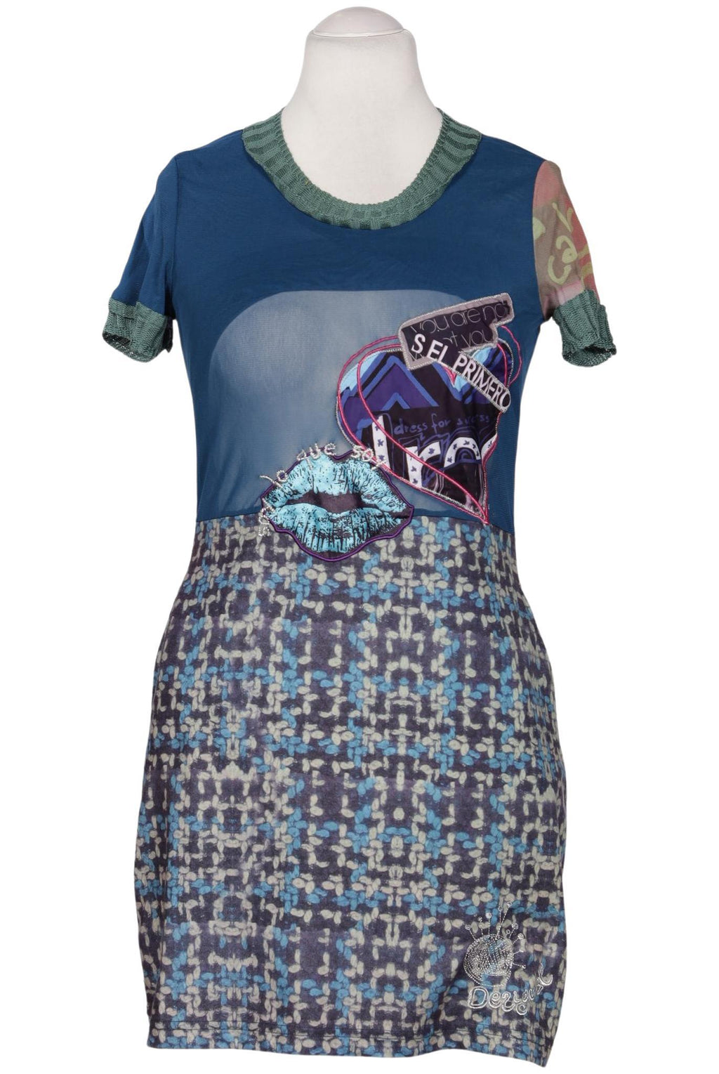 Desigual Damen Dress Multicolor Size L 2