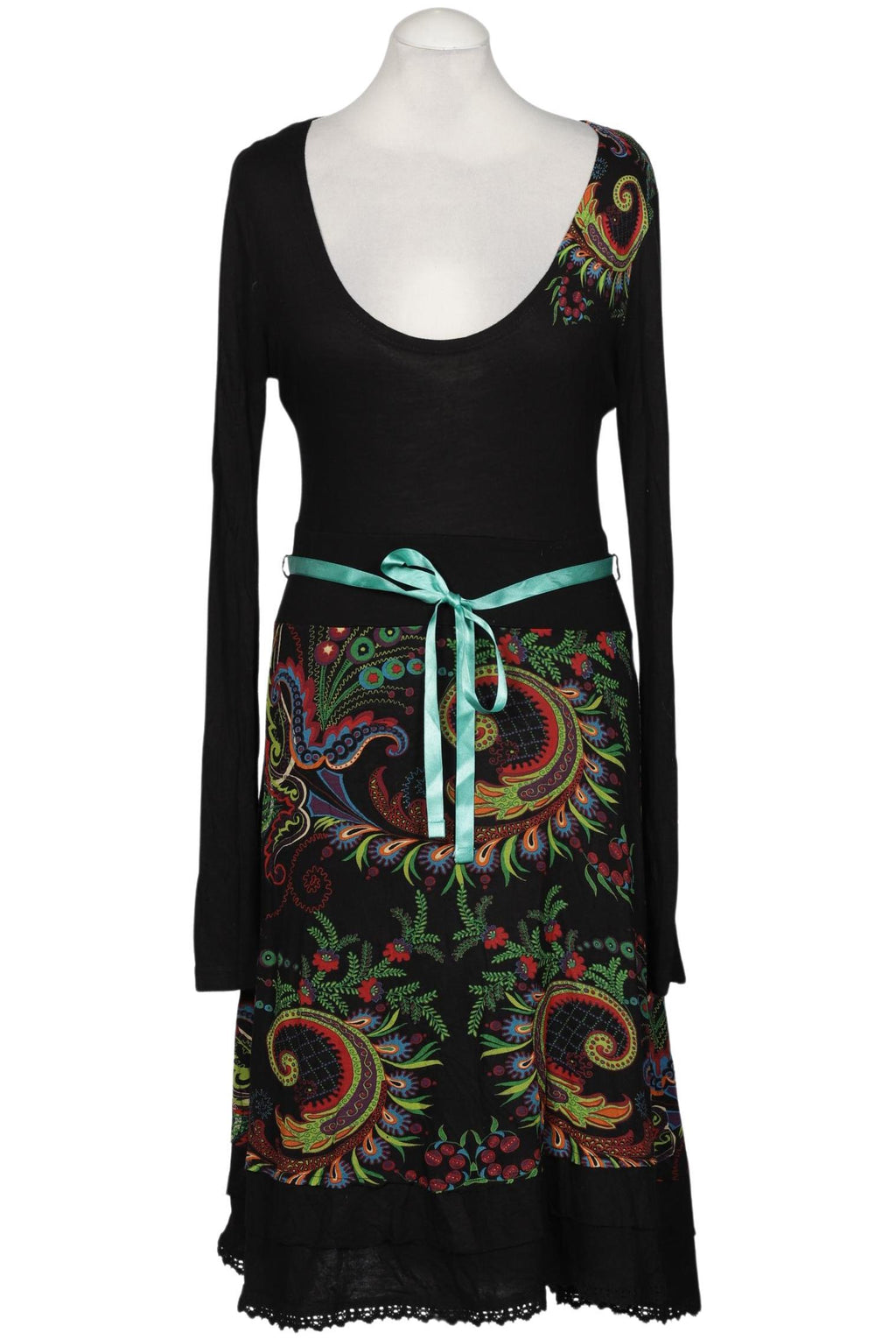 Desigual Dress Black Size L Viscose 9