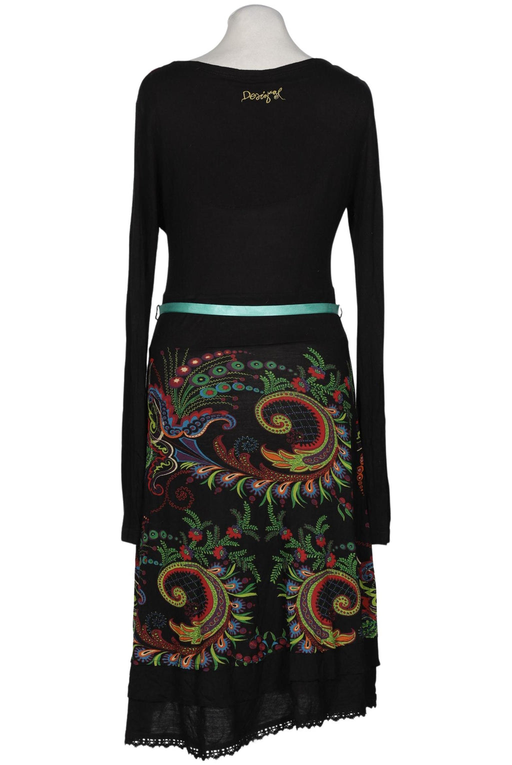 Desigual Dress Black Size L Viscose 10