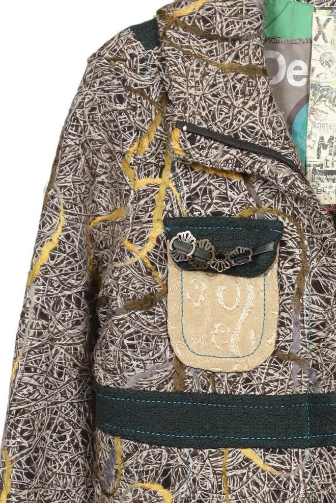 Desigual Women Coat Multicolor EU 42 4