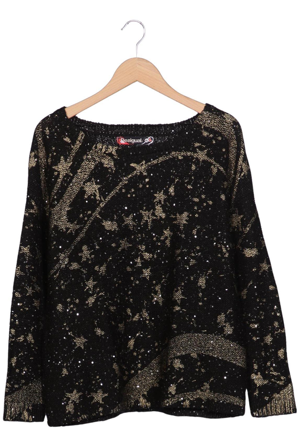 Desigual Women's Sweater Multicolor Size XL Synthetic 3
