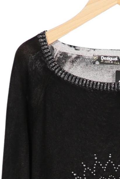 Desigual Damen Pullover Mehrfarbig Gr. M 8