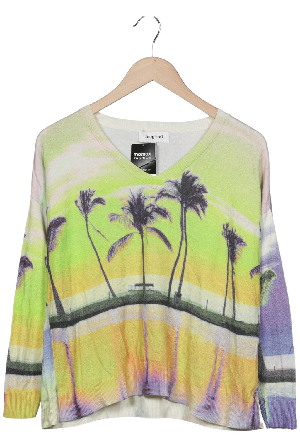 Desigual Damen Pullover Multicolor M Cotton 8