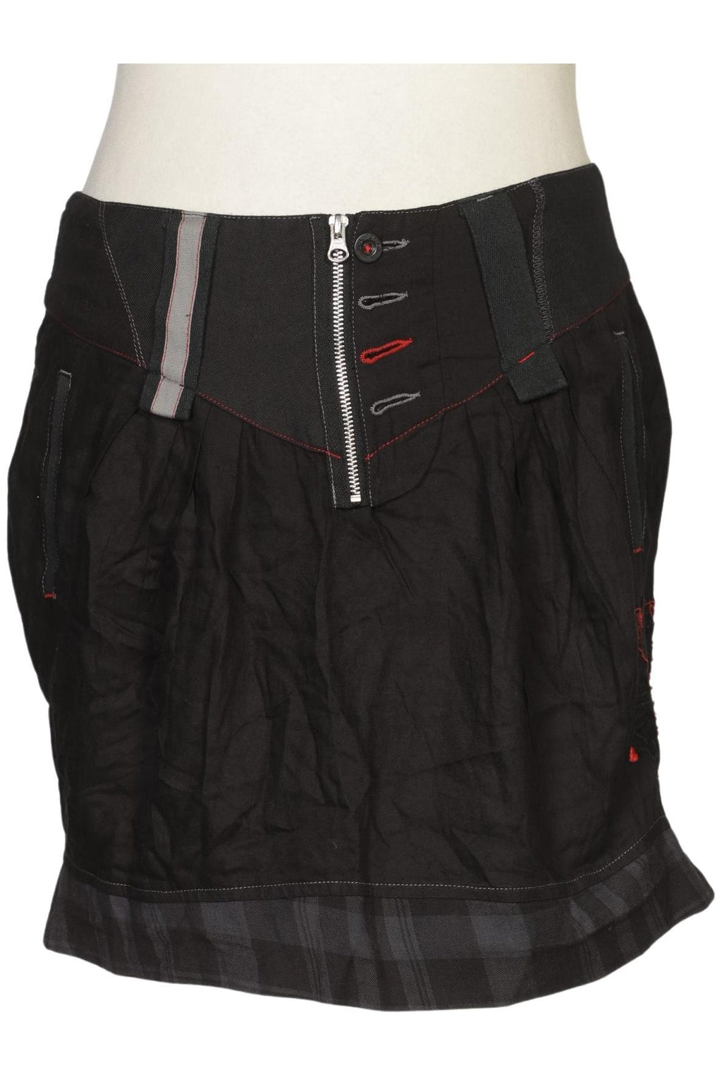 Desigual Damen Rock Schwarz EU 42 2