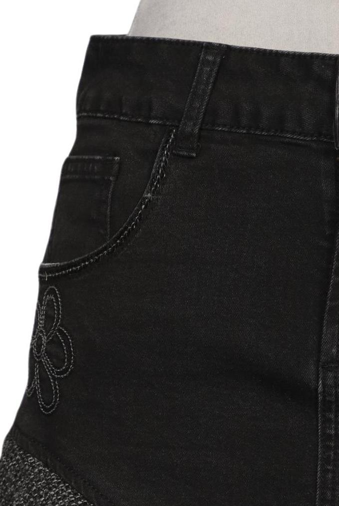 Desigual Damen Rock Skirt Black EU 36 4