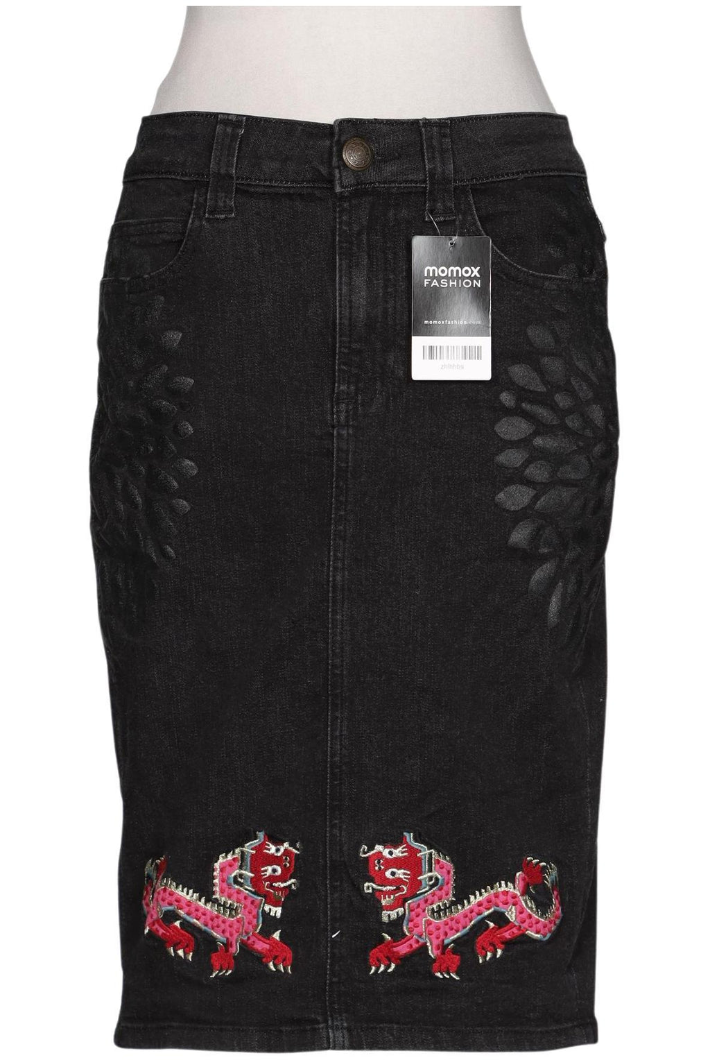 Desigual Women's Skirt Black W28 2