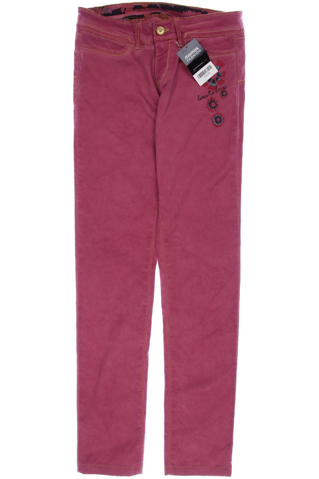 Desigual Damen Stoffhose Pink W26 4