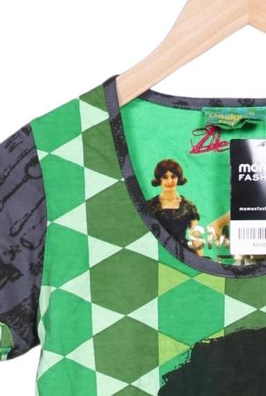 Desigual T-Shirt Green XS 4
